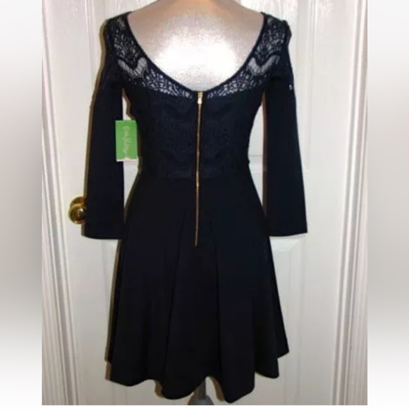 NWT 228.00 LILLY PULITZER REMMY DRESS TRUE NAVY  XS,M,L - Picture 8 of 8